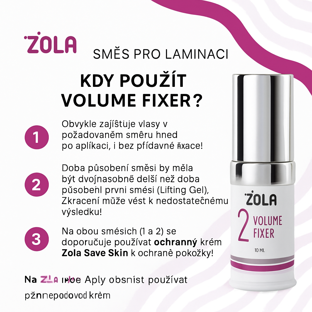 ZOLA LAMINATING 02 VOLUME FIXER | silver