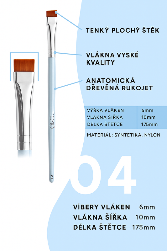 Flat Brush OKO 04