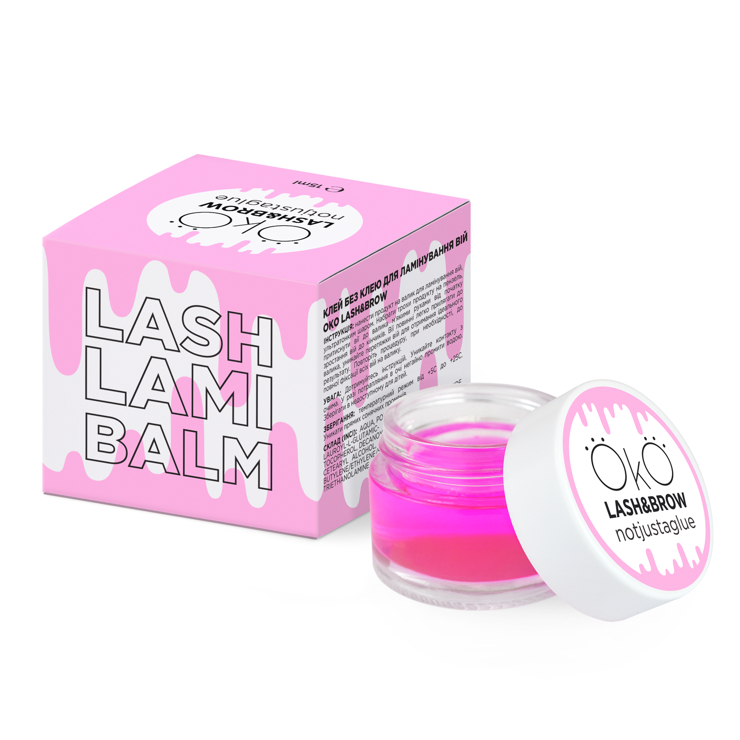 OKO Lami Balm Not Just a Glue – lepidlo na lepení řas 15ml