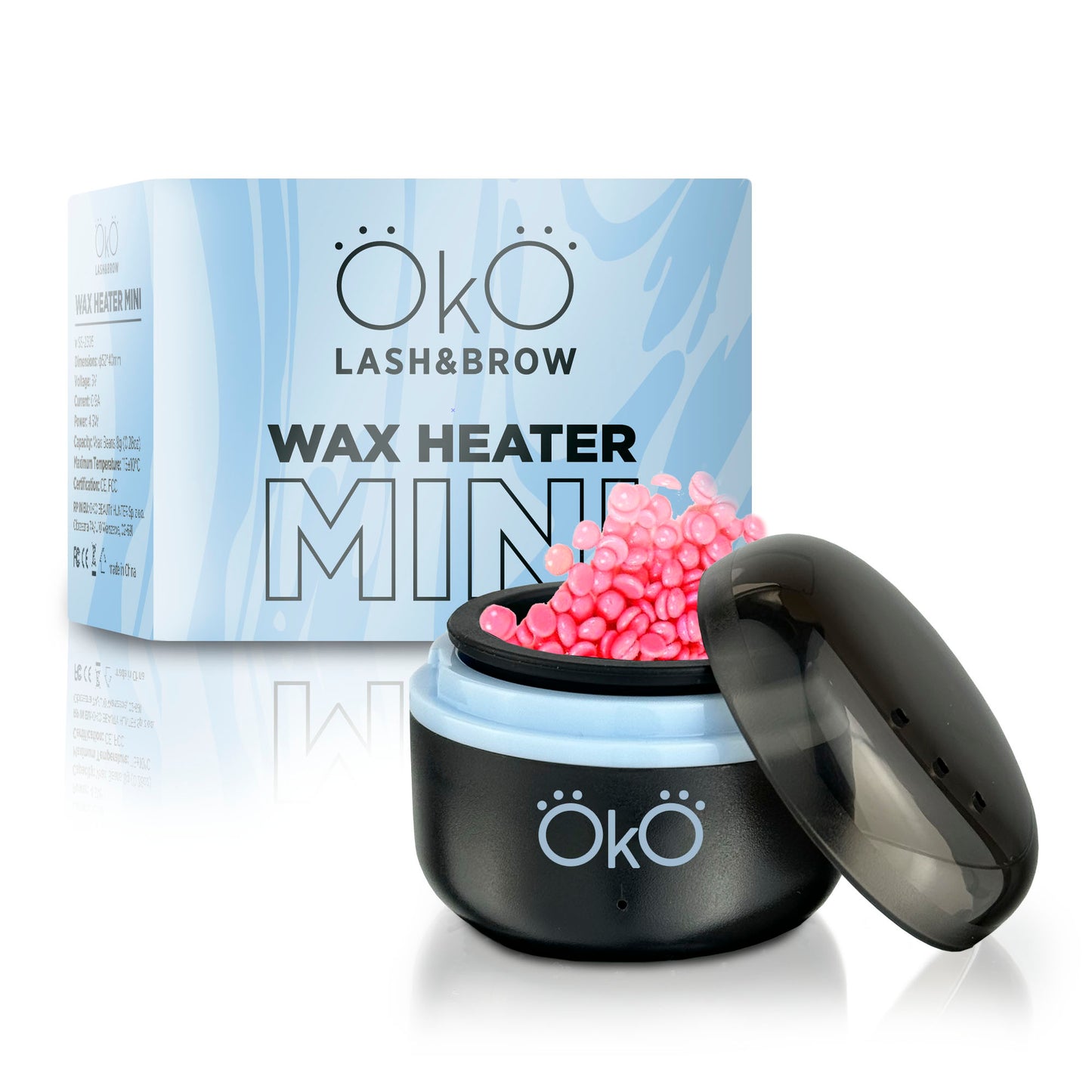 Mini Wax Heater OKO Black | Mini ohřívač vosku